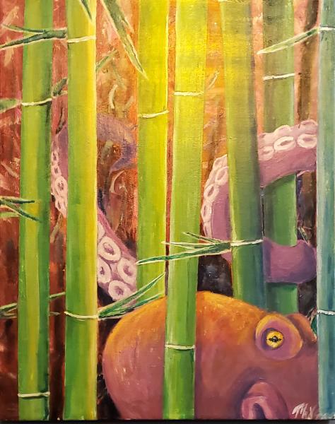 "The Bamboo's Hostile Visitors" by Max Eve