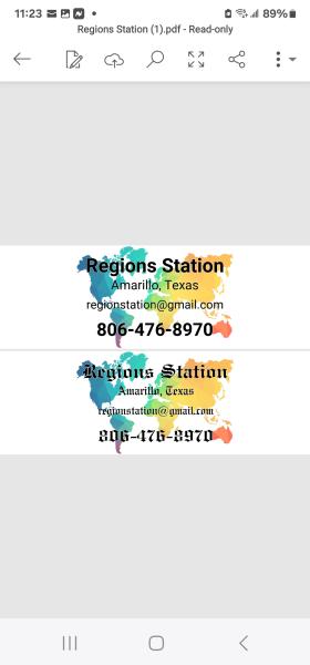 Regions Station