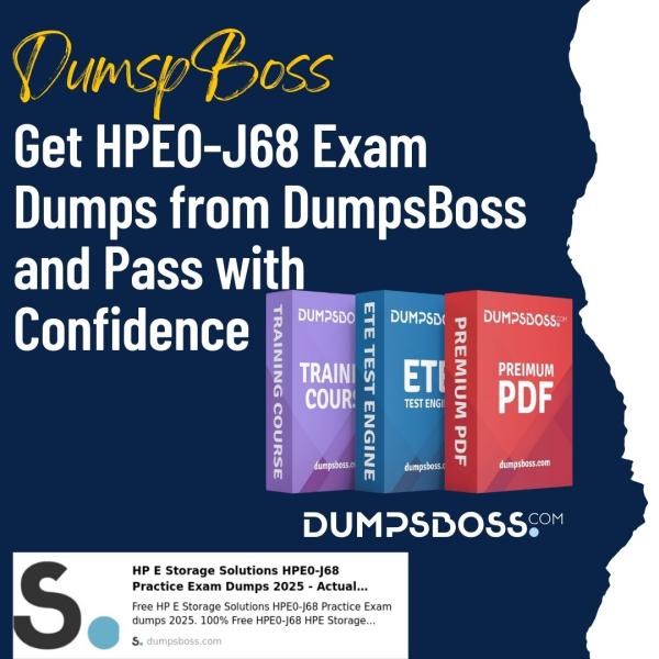 HPE0-J68 Exam Dumps