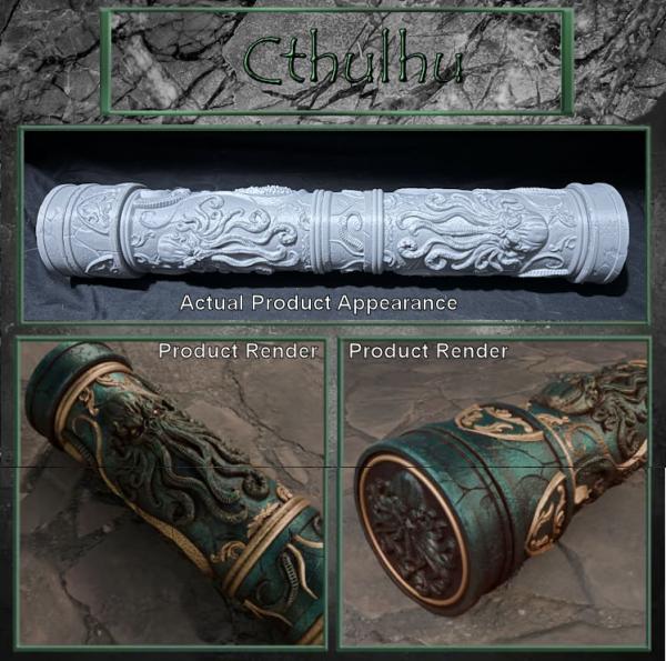 Epic Themed Playmat Storage Tubes - Cthulhu