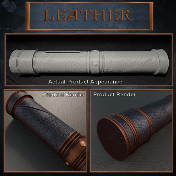 Epic Themed Playmat Storage Tubes - Leather