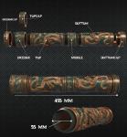 Epic Themed Playmat Storage Tubes - Aztec