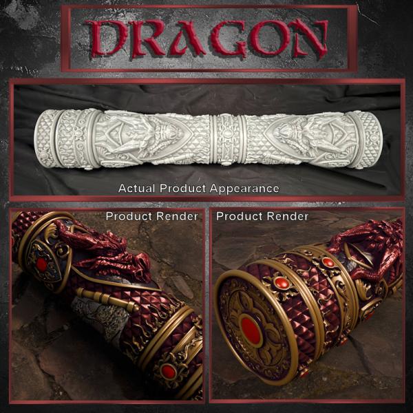 Epic Themed Playmat Storage Tubes - Dragon