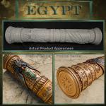 Epic Themed Playmat Storage Tubes - Egypt