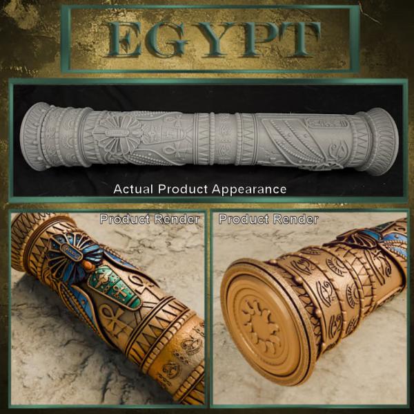 Epic Themed Playmat Storage Tubes - Egypt