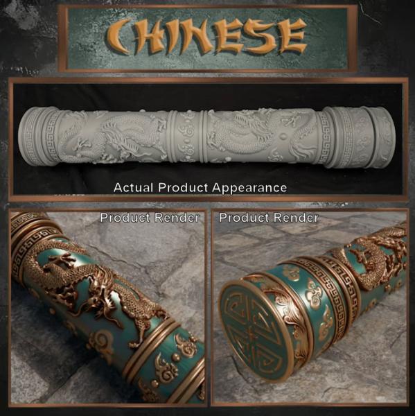 Epic Themed Playmat Storage Tubes - Chinese