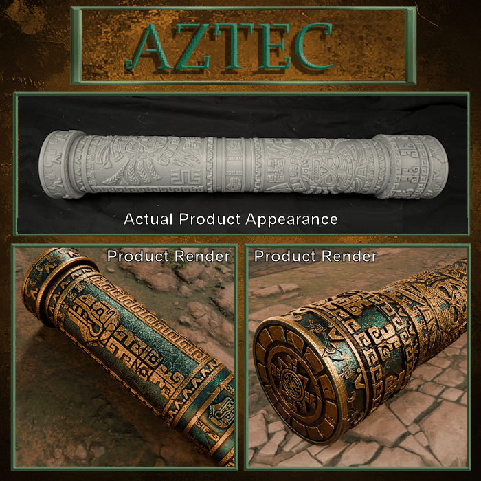 Epic Themed Playmat Storage Tubes - Aztec picture