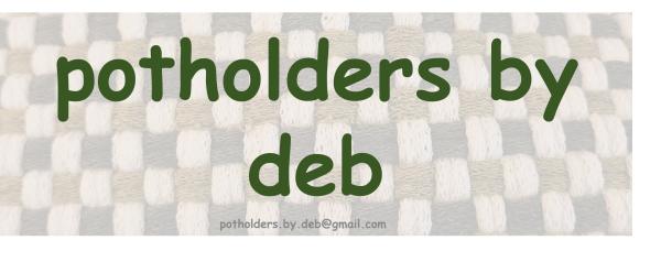 Potholders by deb