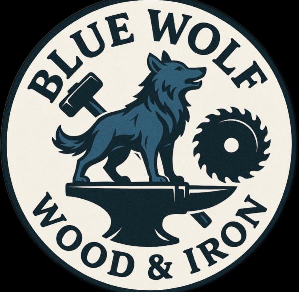 Blue Wolf Wood and Iron