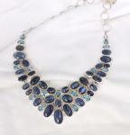 Kyanite & Topaz Necklace