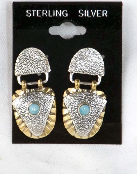 Larimar & Moonstone Earrings picture