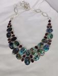 Abalone & Amethyst Necklace