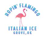 Ropin’ Flamingo Italian Ice of Grove
