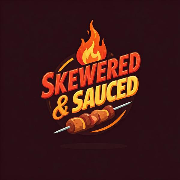 Skewered and sauced