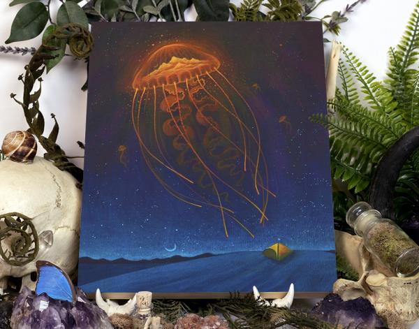 Desert Jelly 11 x 14 Fine Art Giclee Print on Wood picture