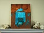 Agartha 11 x 14 Fine Art Giclee Print on Wood