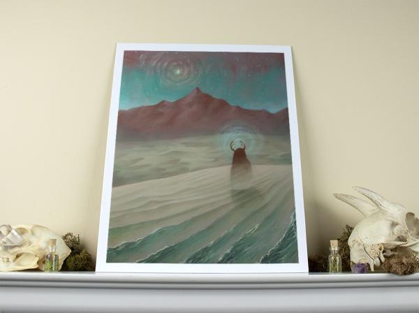 Distant Memory of Tranquility  11 x 14 Fine Art Giclee Print picture