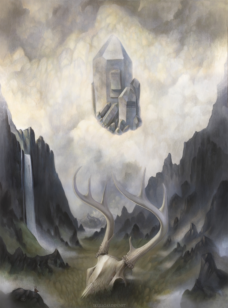 Light at the End of the Tunnel 5 x 7 Fine Art Giclee Print on Wood picture