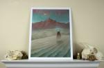 Distant Memory of Tranquility  11 x 14 Fine Art Giclee Print