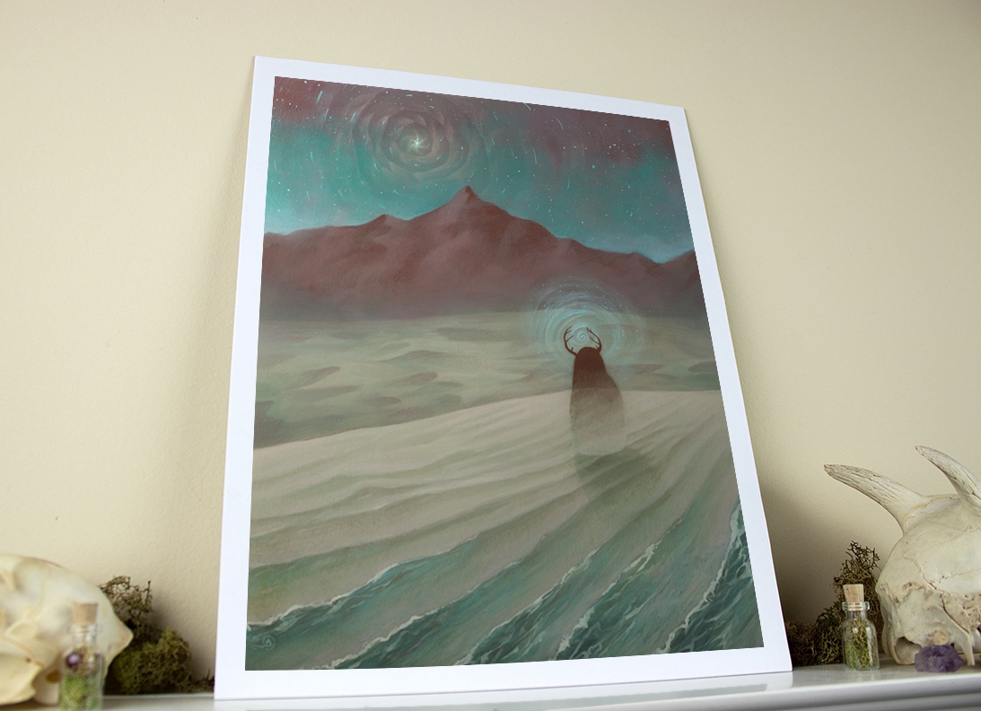 Distant Memory of Tranquility  11 x 14 Fine Art Giclee Print picture