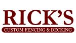 Rick's Custom Fencing & Decking