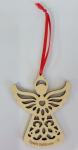 Laser Cut Angel Christmas Ornament