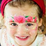 Grace's painted faces