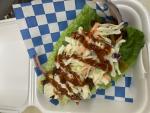 BBQ pulled pork tacos