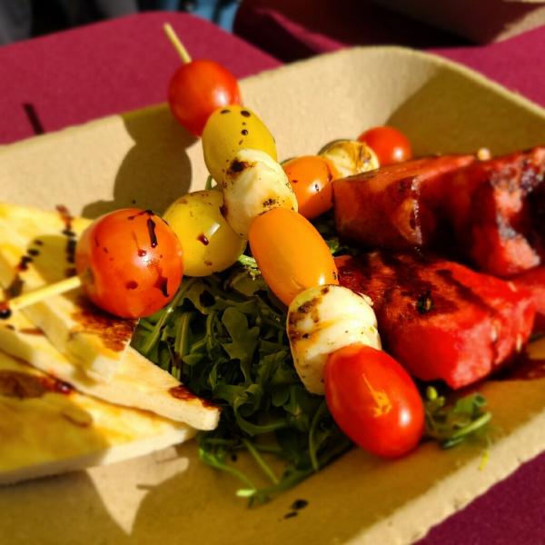 Watermelon Caprese Salad