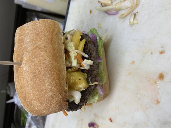 Hawaiian burger