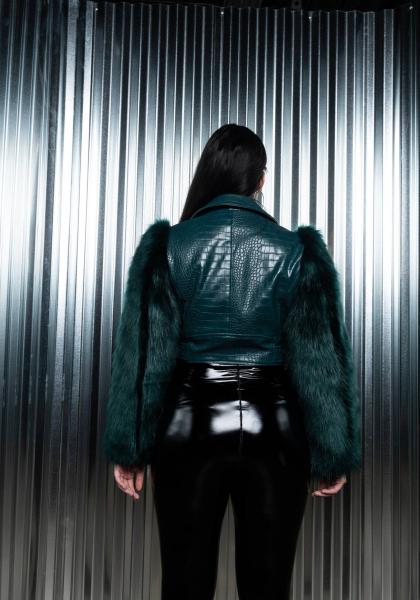 Emerald Moto Jacket picture