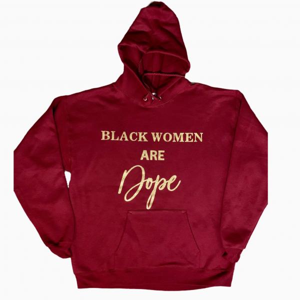 Black Women Are Dope Hoodie picture