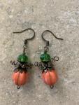 Pumpkin Earrings