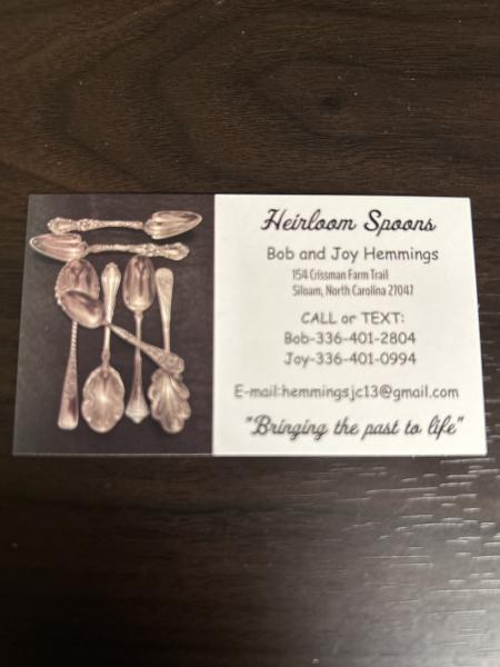 Heirloom Spoons