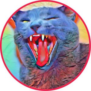 Laughing Cat Fibers logo