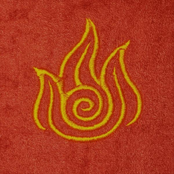 Avatar The Last Airbender Fire Nation Inspired Hand/Kitchen/Tea Towel