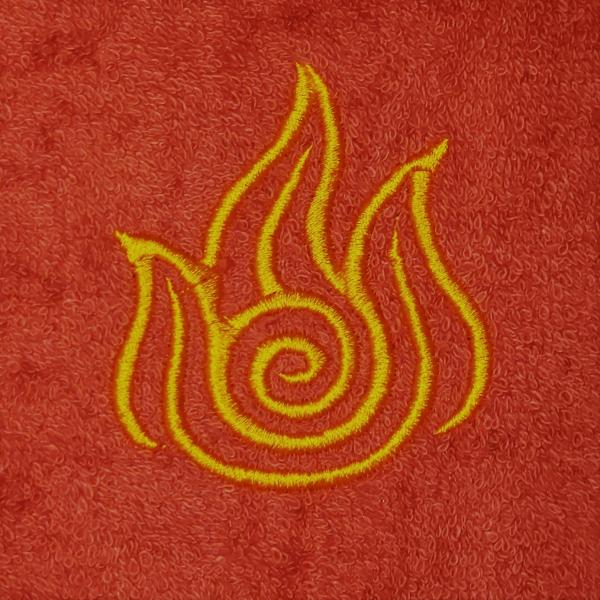 Avatar The Last Airbender Fire Nation Inspired Hand/Kitchen/Tea Towel