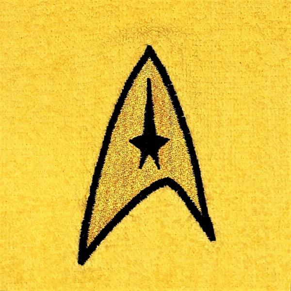 Star Trek Gold/Commander Inspired Hand/Kitchen/Tea Towel
