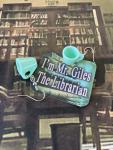 Giles Green Coffee Mug Earrings