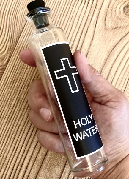 Holy Water Bottle FULL SIZE Screen Accurate Buffy Helpless episode picture