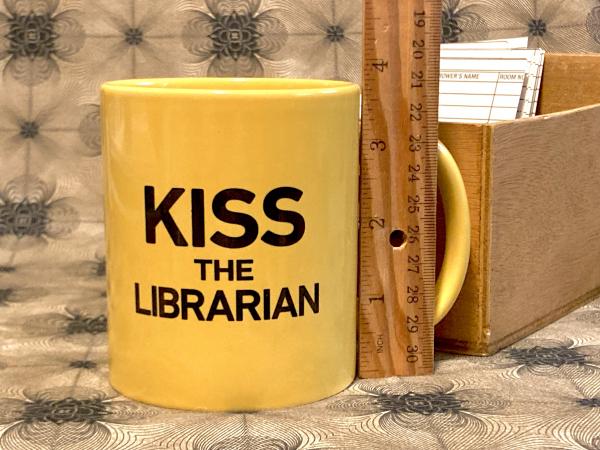 Kiss the Librarian Mug picture