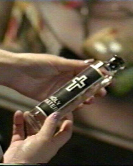 Holy Water Bottle FULL SIZE Screen Accurate Buffy Helpless episode picture