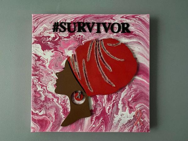 #Survivor4(Red Headwrap)