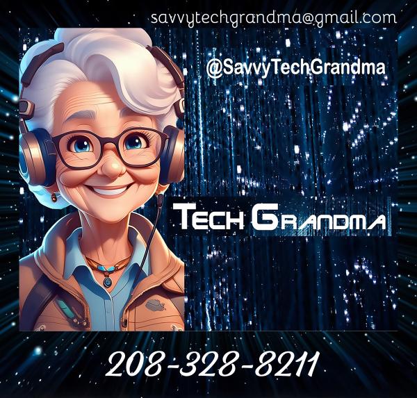 Savvy Tech Grandma/Phocal