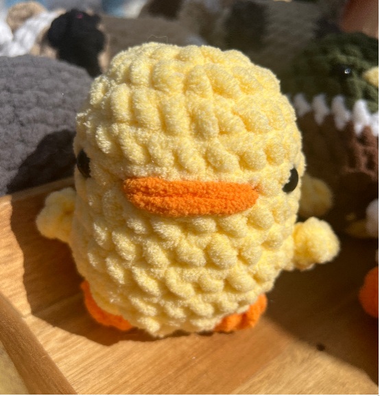 Chunky Crochet Duck Trio | Mallard, Chick, and Classic Duck picture