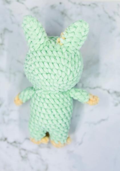 Labubu-Inspired Crochet Plushie | Soft Chenille Yarn picture