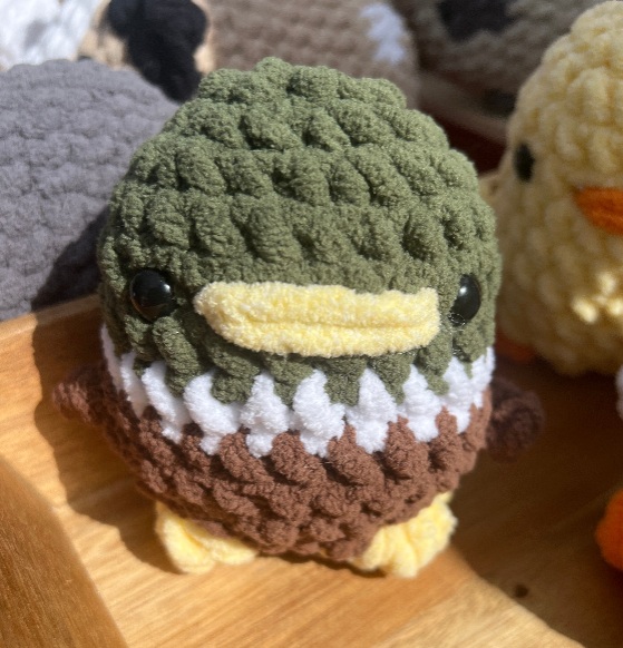 Chunky Crochet Duck Trio | Mallard, Chick, and Classic Duck picture