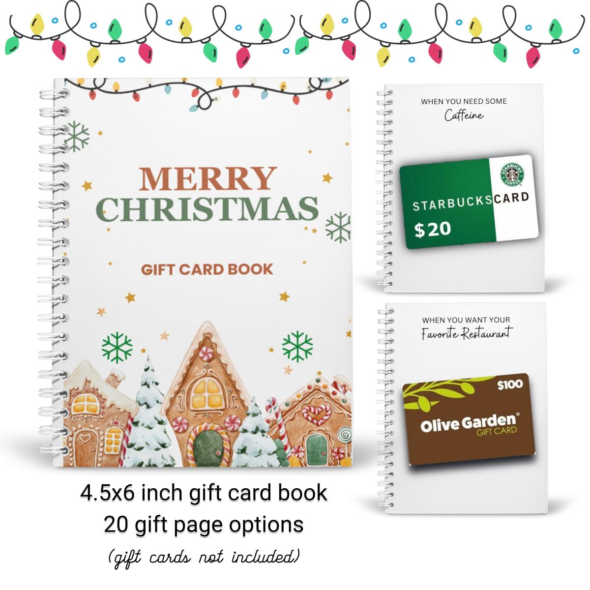 Christmas Gift Card Book | Gift Card Holder picture