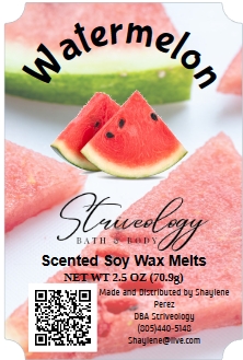 Sparkling Blue Wax Melt picture