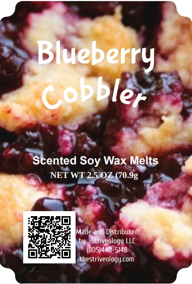 Sparkling Blue Wax Melt picture